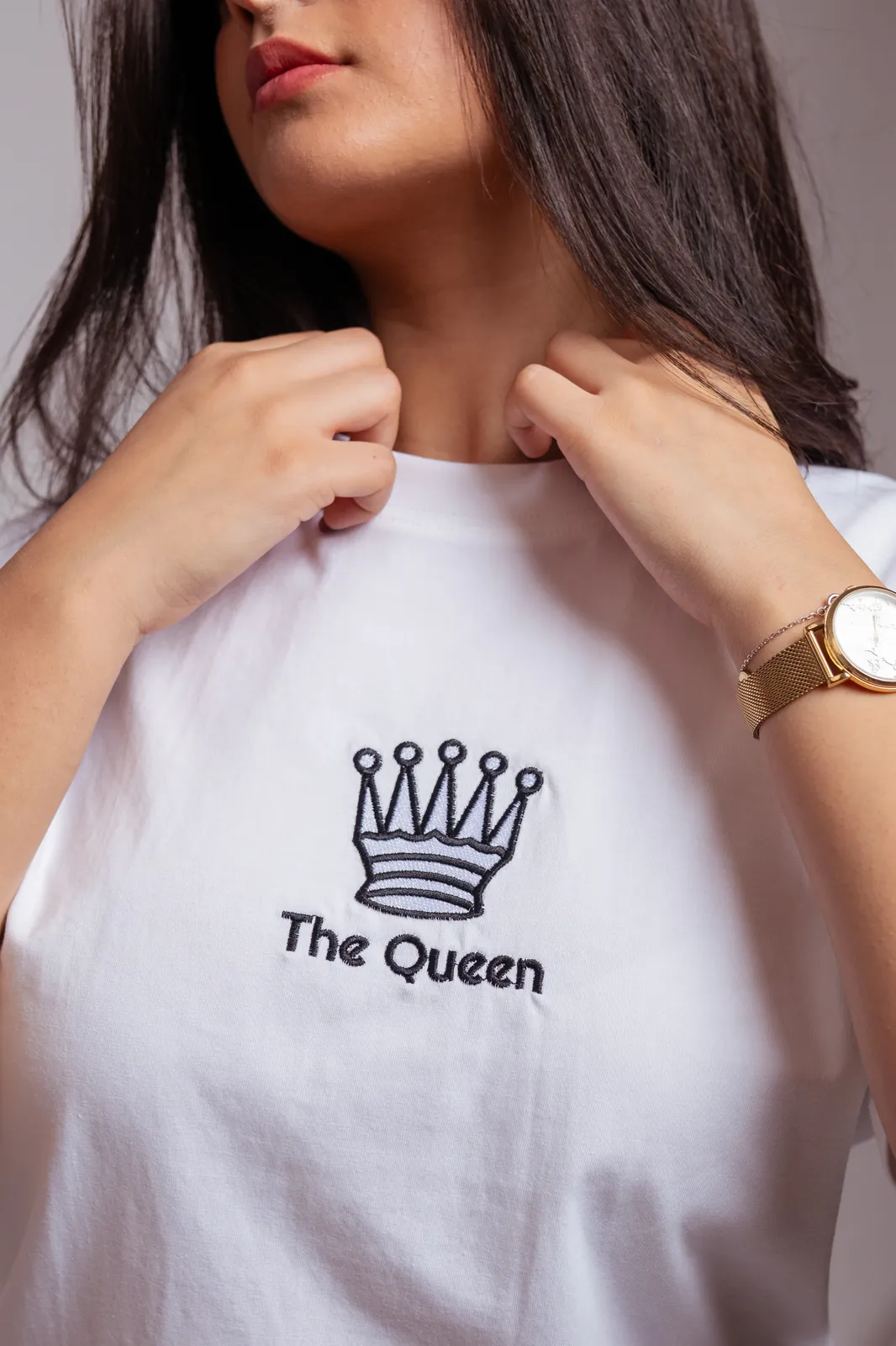 T-shirt reine brodé – Image 2