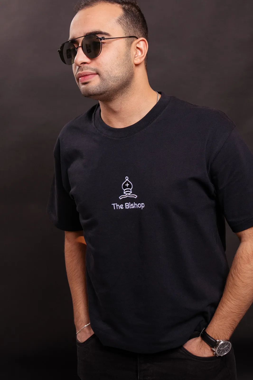 T-shirt fou brodé